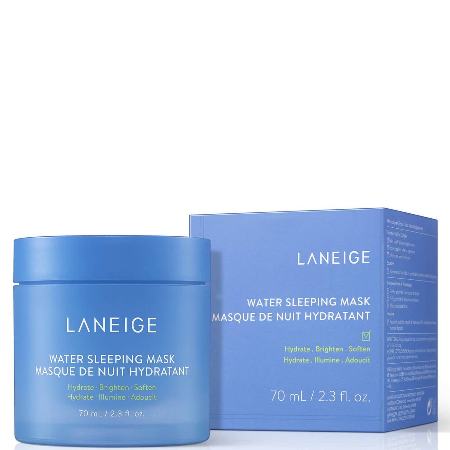 Laneige Cosmetic Water Sleeping Mask 70g All Night Hydrating Repair Purifies Skin Face Mask